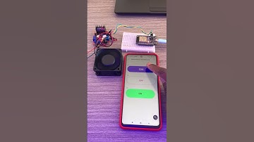 Controlling a 12 fan with ESP32 using Blynk lot #blynkiotapp#electronics #diy#electronicsengineering
