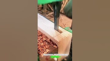 Practical woodworking square - hole drill bit tools 🛠️🪚⚙️🔩