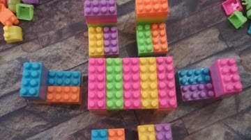 Satisfying Diy Dining table ASMR/ Building blocks/ blocks game/ #asmr #asmrsound #buildingblocks #