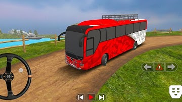 Coach Bus Simulator India Off Road Driving Bus Game Simulator Bablu Gamer Gameplay Video Part 612