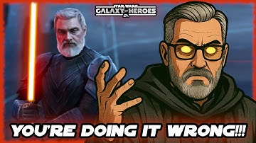 (Watch Till The End) Stop Making This Farming Mistake in Star Wars Galaxy of Heroes!!!