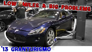 Low miles car should be golden, right? Not on this '13 Maserati GranTurismo! CAR WIZARD explains why