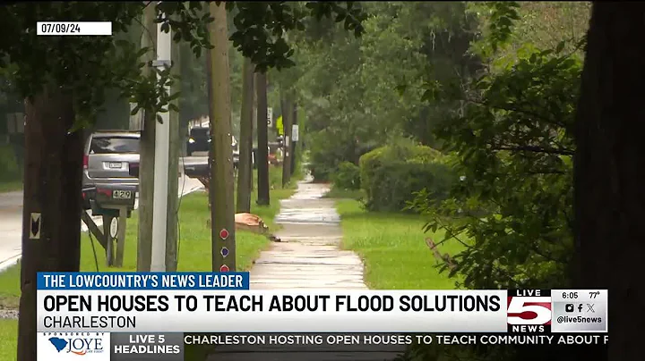 VIDEO: City of Charleston hosting open houses to teach community about flood solutions