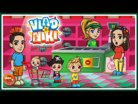 Влад и Никита | Супермаркет игрушек | Vlad and Niki | Мультики игры для детей | Весёлые КиНдЕрЫ