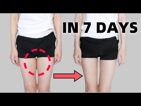 (Eng) Thigh Gap in 7 DAYs! | 10 Min Inner Thigh/ Leg Workout ( Knee Friendly, No Equipment)