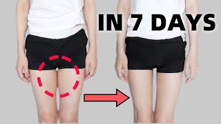 (Eng) Thigh Gap in 7 DAYs! | 10 Min Inner Thigh/ Leg Workout ( Knee Friendly, No Equipment)
