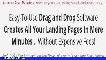 InstaBuilder 2.0 vs ClickFunnels - Sales Funnel Builders Compared - InstaBuilder 2.0 Review