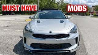 MY KIA STINGER MUST HAVE MODS