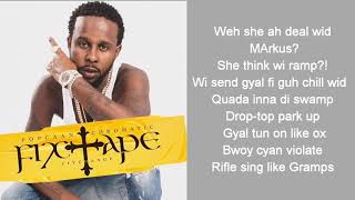 Popcaan-Canary(lyrics video)