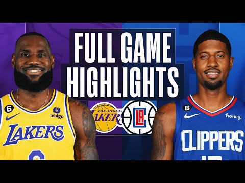 Full Lakers-Clippers Highlights 🎥  Highlights and Live Video from  Bleacher Report