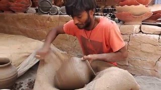 how to make clay pots in indian style
