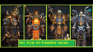 My Top 10 Shadowlands Survival Hunter Transmogs
