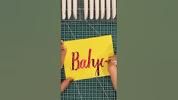 Comment down your names❤️#art #calligraphy #calligraphyart #markers #artshorts #satisfying #nameart