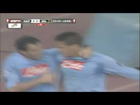 Napoli vs Milan 2-2 [Denis 93'] [28/10/2009] http:...