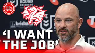 Dean Young puts his hand up for Dragons job after upset victory | 100% Footy