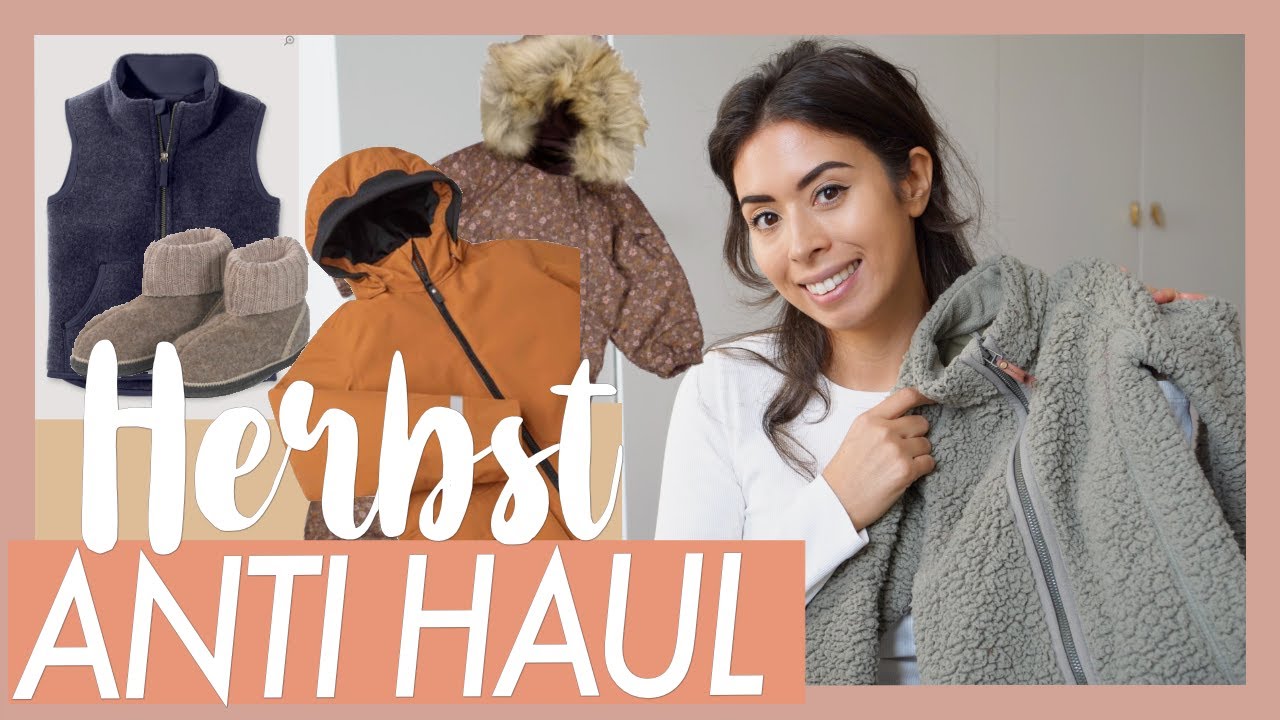 WIE DU NACHHALTIGER FÜR KINDER KAUFEN KANNST I HERBST FAVORITEN KINDER HAUL I  EILEENA