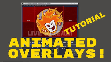 How To Create AWESOME Animated TRANSPARENT Overlays for Livestreams