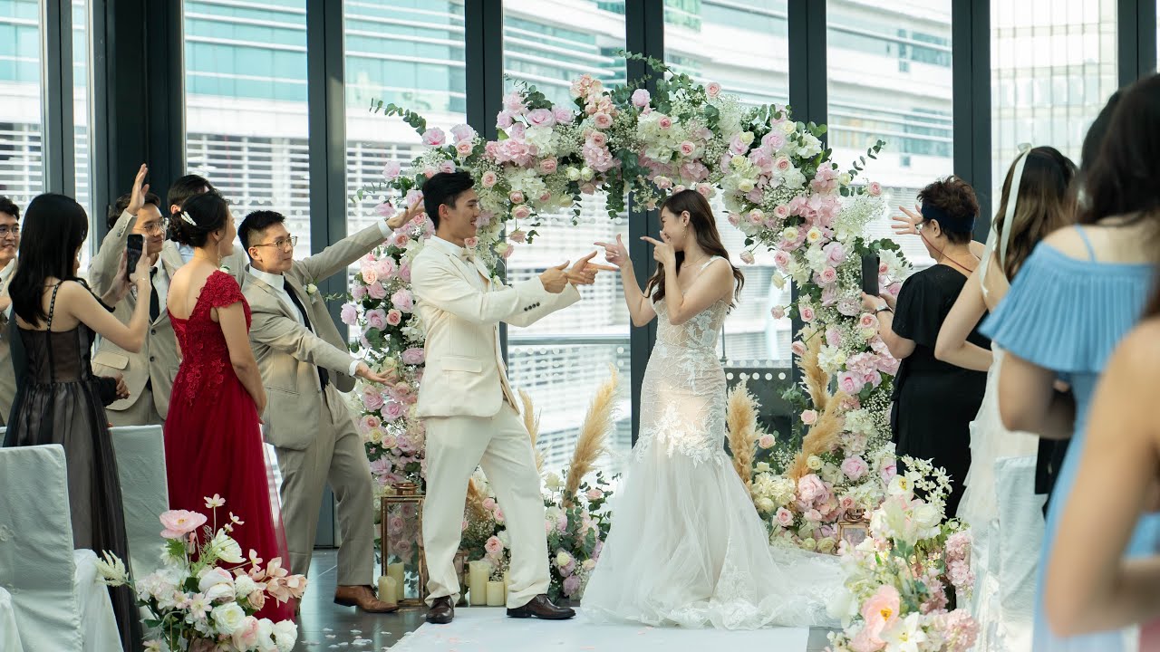 Our Wedding Gate Crash, Wedding Ceremony & Dinner Reception at Le