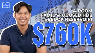 Singapore HDB | 768 Bedok Reservoir View | 4-Room HDB | $760,000 | bleubricks By PLB | Faruuq