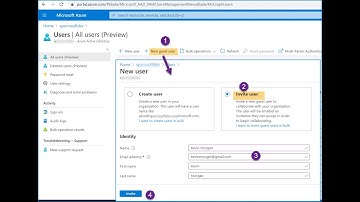 AZ-104 Hands-On Lab 01: Task 4: How to Manage Azure AD Guest Users
