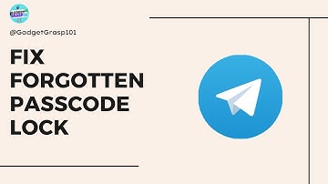 How to Fix Forgotten Telegram Passcode Lock