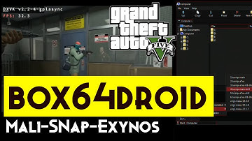 Install Windows Box86/64Droid Android Supported Mali , Exynos , Snap