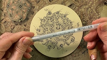 Zentangle Project Pack No. 16 - 12 Days of Zentangle 2021 - Day 01