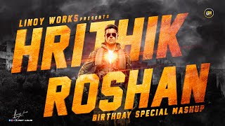 Hrithik Roshan Birthday WhatsApp Status Special Mashup 2024 | HBD Hrithik Roshan || LINOY WORKS