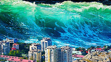 ¿Cómo se sobrevive a un tsunami si se está en el agua?