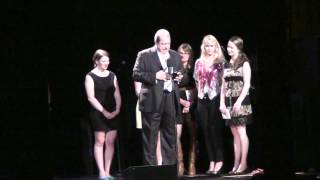 Ryman 2012 I.B.M.A. AWARDS SHOW DELA MAE PRESENTCE FOR MALE VOCALIST OF THE YEAR
