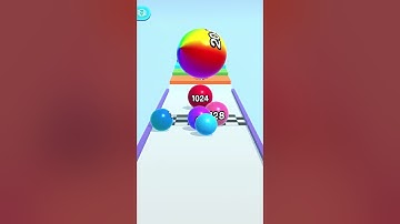 Ball Run 2048 Merge Number Reverse Review Gameplay Walkthrough #105 android, ios #shorts #viral