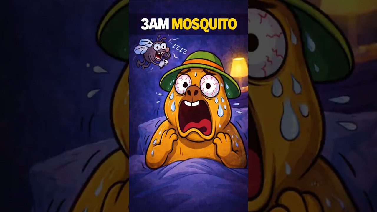 Capybara vs 3AM Mosquito 😱🦟  