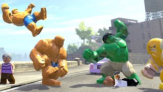 LEGO Marvel Superheroes: Hulk vs Thing vs Juggernaut Battle Royale