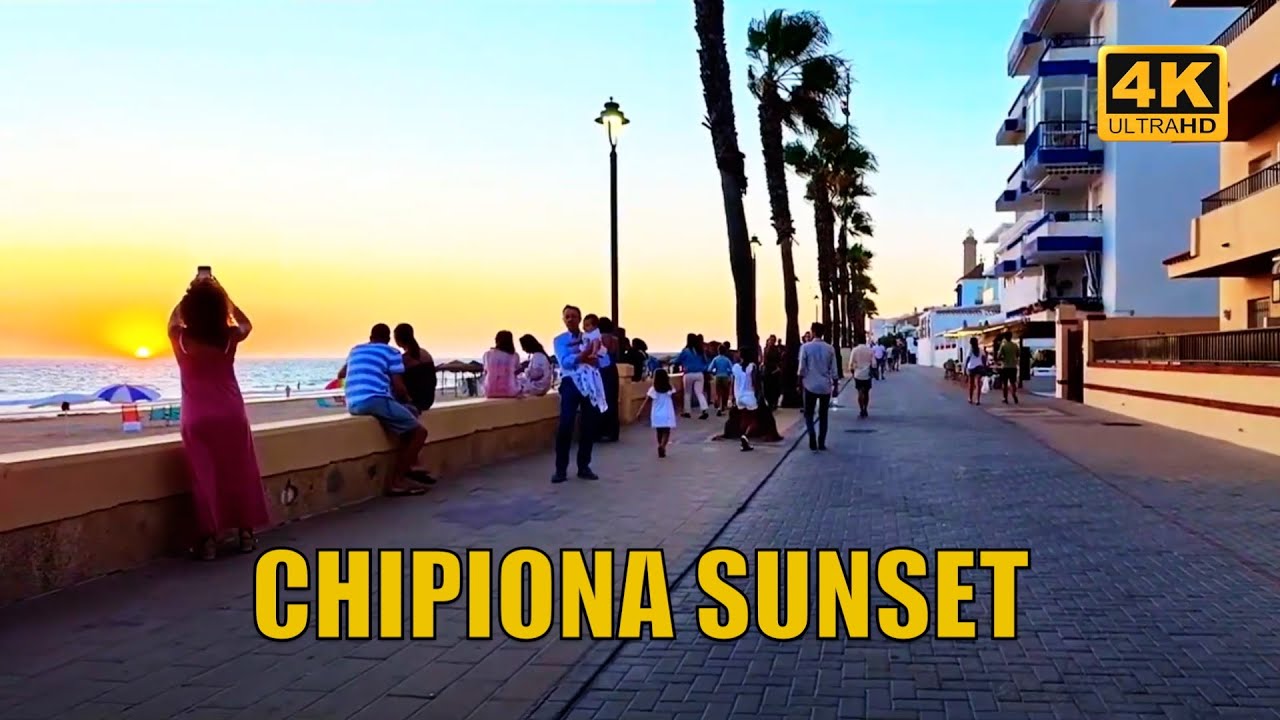 🏃‍♀️📹 Hyperlapse Chipiona Bike Ride at Sunset Cádiz Andalucía Spain