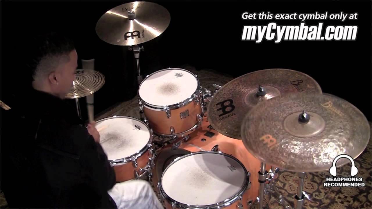 Meinl 18" Byzance Extra Dry Thin Crash Cymbal - Played by Ramon Sampson (B18EDTC-1110511J)