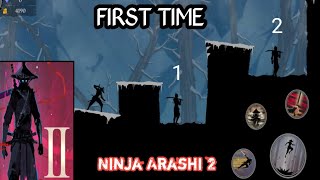 First time playing ninja arashi 2 game. You have to try friends. It's very interesting screenshot 3