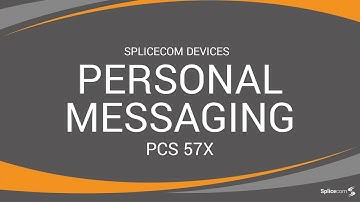 Personal Messaging - PCS 57x