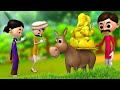 गधा और गणेश मूर्ति - Donkey and Ganesh Idol Story | Hindi Moral Stories for Kids | JOJO TV Kids