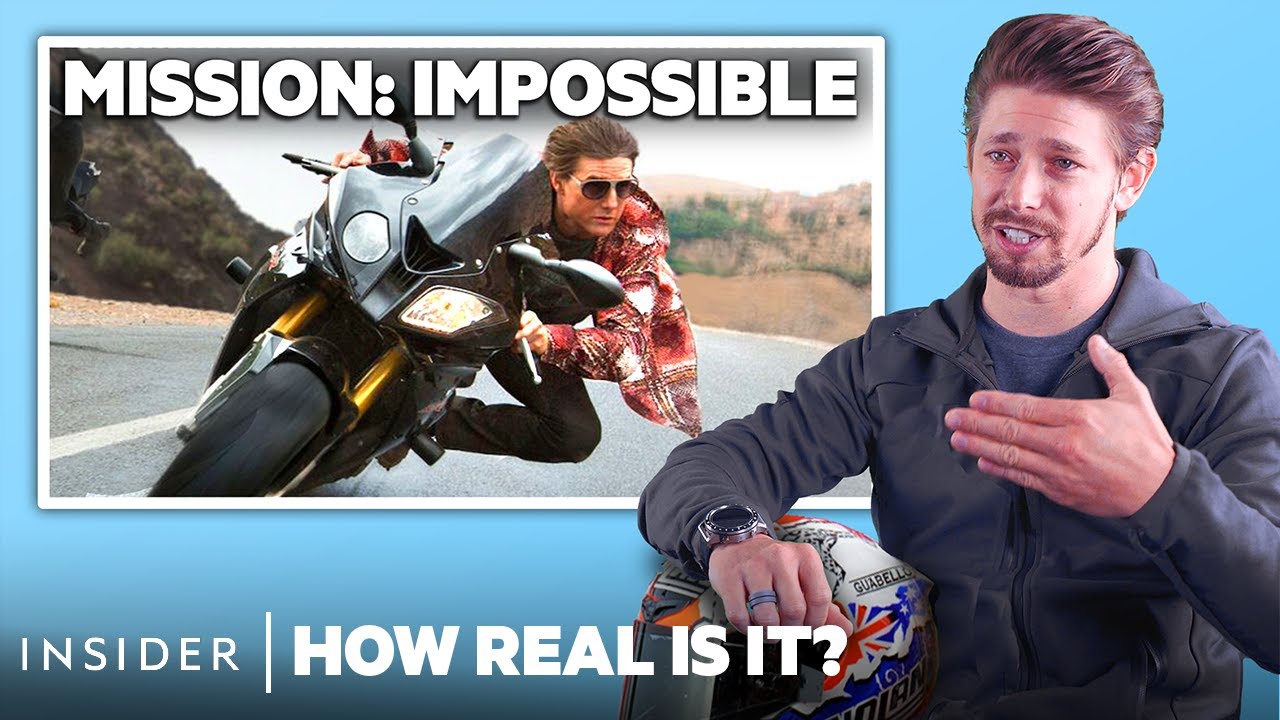 Bike Champion Charges 10 Bike Stunts In Films And TV | How Actual Is It?