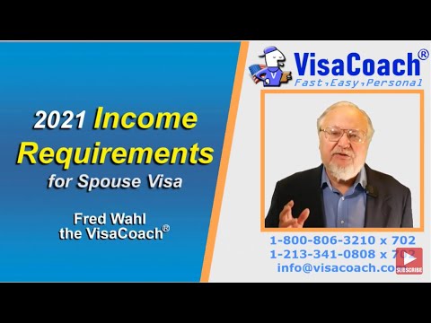 2021 Income Requirements for Spouse Visa CR107