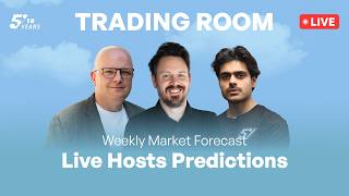 Weekly Market Forecast - Live Hosts Predictions | Live Trading with The5ers