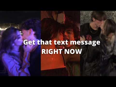 ‘’Get that text message right now’’- overnight subliminal