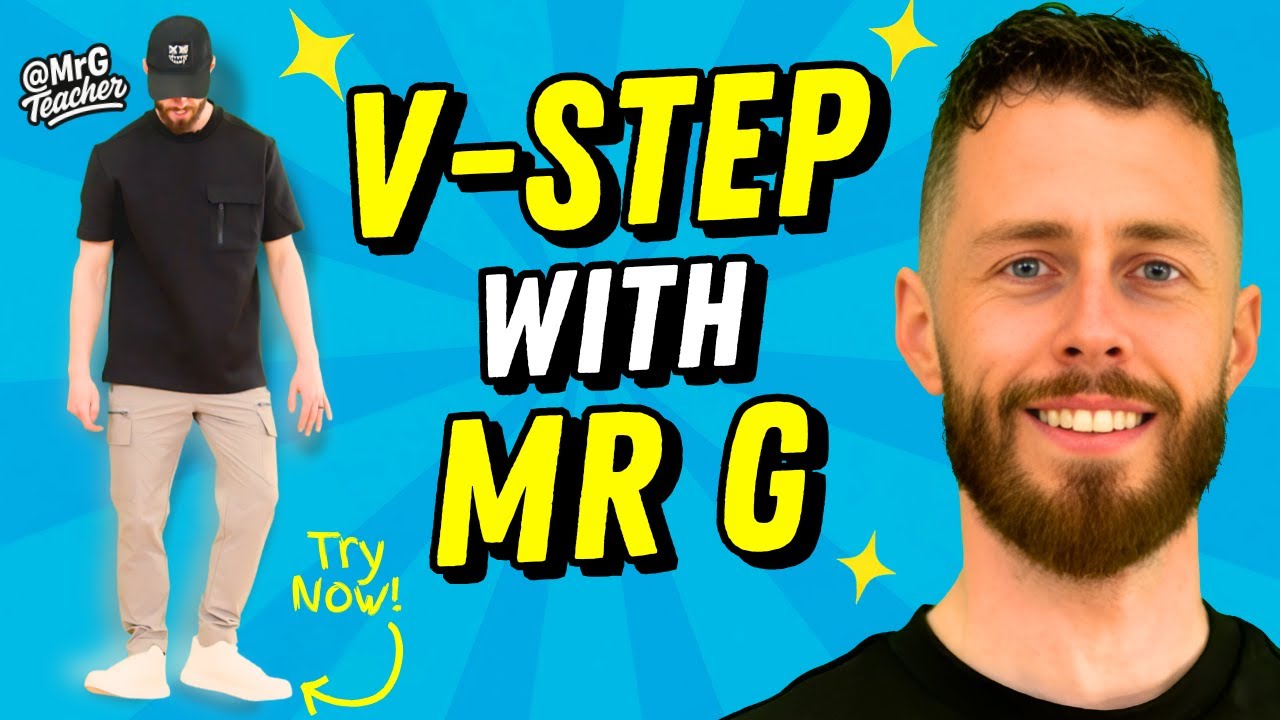 How to Do the V‑Step | ADHD‑Friendly Dance Lesson with Mr G Teacher
