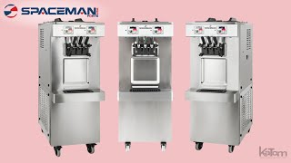 Spaceman Floor Standing 2-Flavor 6-qt. Soft Serve Ice Cream Machine (6250A-C) screenshot 2