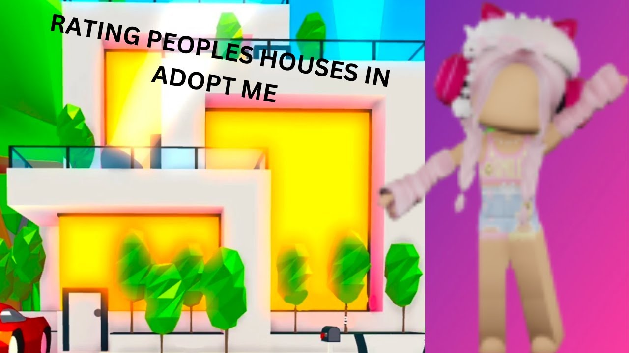 Rating Peoples Houses In ADOPT ME YouTube