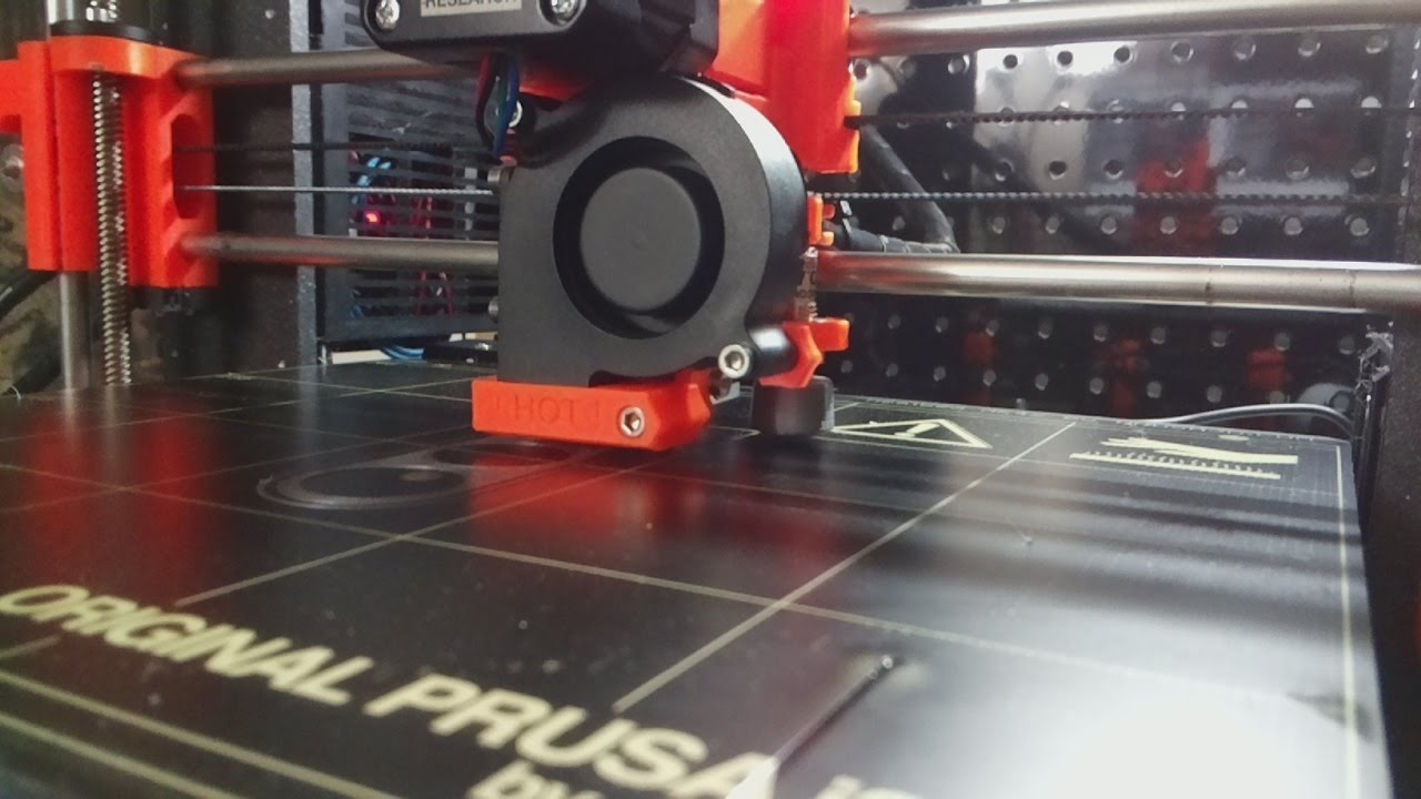 Prusa i3 MK2 Printing Live - TEST - YouTube