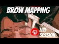 Microblading Brow Mapping (LIVE SESSION): In-Depth String Mapping Tutorial