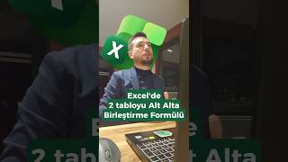 Kopyala-Yapıştır Devri Bitti! Excel’de Tabloları Böyle Birleştirin (DÜŞEYYIĞ) | #excel751 #excel