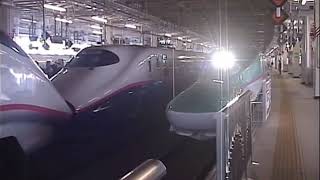 なつかしの映像③　グリーン車にもアテンダントさんが！東北新幹線 はやぶさ１号