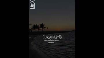 ﴿مَن كانَ يُريدُ العِزَّةَ فَلِلَّهِ العِزَّةُ جَميعًا﴾ ماتيسر من سورة فاطر للقارئ ظفر القليب 🤎.